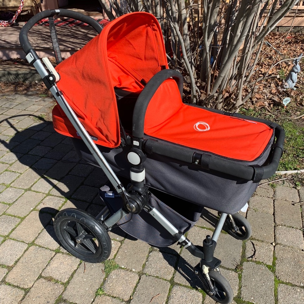 Bugaboo Cameleon Travel System Stroller + Extras
